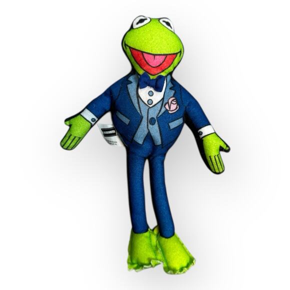 Vintage Blockbuster 1998 Plush Muppet Dolls LOT of 2 Gonzo, Kermit Promo 7" - Picture 2 of 7